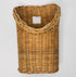 handmade rattan wicker small wall hanging basket