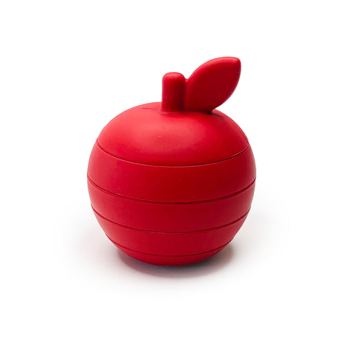 silicone stacking teething toy (apple)