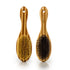 wooden double-sided dog grooming brush