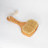 boar bristles dry body brush with handle - dry brushing skin wholesale
