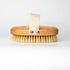wooden dry body brush - sisal bristles