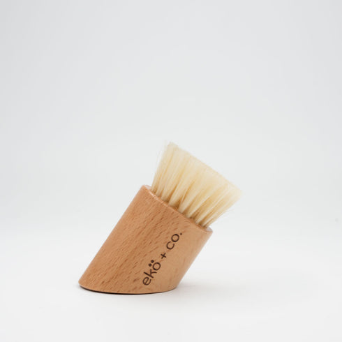 face dry body brush with natural bristles wholesale