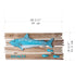 Nautical Beach Decoration Wall Decor Board - Blue Fish