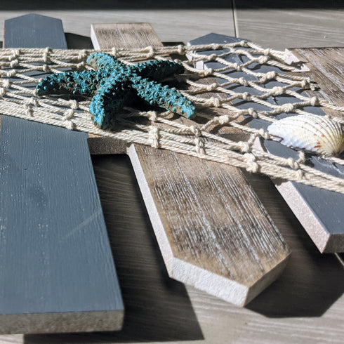 "fish skeleton" wooden nautical wall decor wholesale