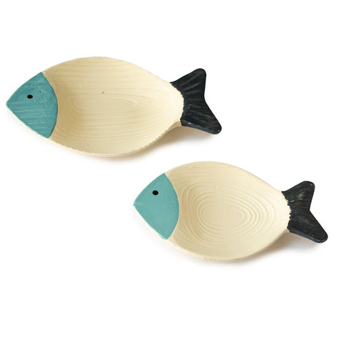 nautical wooden fish wall decor