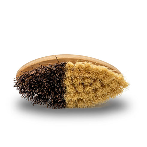 coconut sisal and bamboo vegetable/fruit cleaning brush wholesale