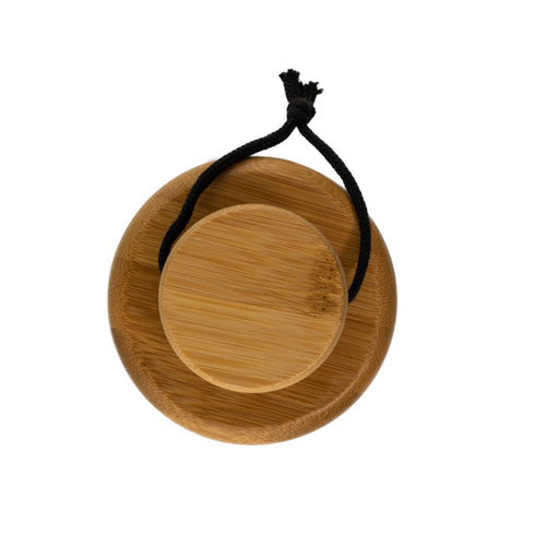 wooden dry body brush - horse hair bristles