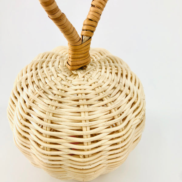 handmade rattan large round rattle