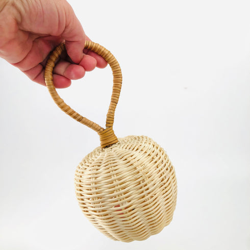 handmade rattan large round rattle