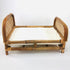 vintage rattan wicker natural doll bed pretend play toy wholesale