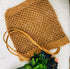 handmade natural biodegradable raffia paper tote handbag wholesale