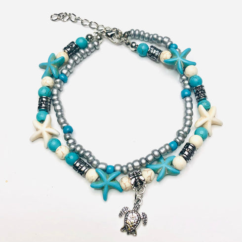 sea beach themed jewelry bracelets/anklets