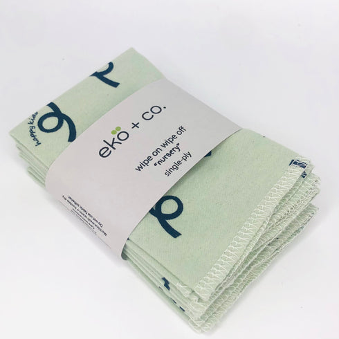 wipe on wipe off paper less reusable cotton towels