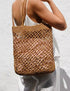 handmade natural biodegradable raffia paper tote handbag wholesale