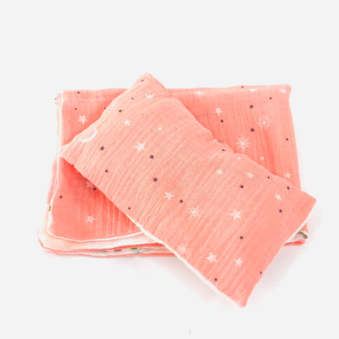 natural muslin doll bedding set pretend play wholesale