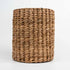 seagrass woven wastebasket