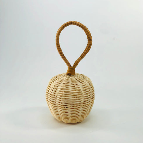 handmade rattan large round rattle