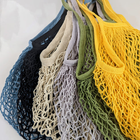 Mesh Cotton Reusable Shopping Bags