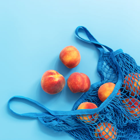 Mesh Cotton Reusable Shopping Bags