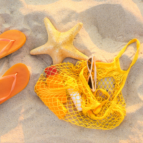 Mesh Cotton Reusable Shopping Bags