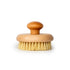 round dry body brush with pot handle sisal bristles