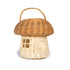 handmade wicker rattan mushroom house basket