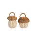 hand woven natural rattan rattle