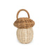 hand woven natural rattan rattle
