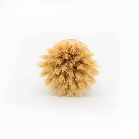 bamboo brush replacement head with sisal bristles wholesale