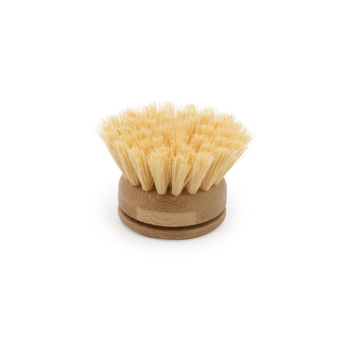 bamboo brush replacement head with sisal bristles wholesale