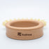 kitchen oval ring wooden brush - vegetable, fruit dish scrubber