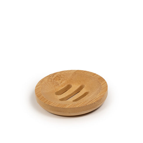 Round Wooden Soap Dish for Shampoo/Conditioner Bars
