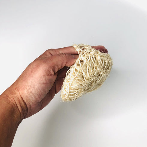 natural sisal bath scrub exfoliator