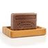 slatted bamboo soap dish - rectangular