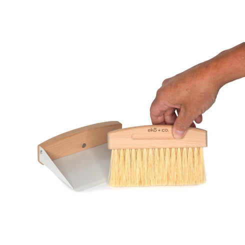 mini brush dustpan table sweep broom set