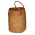 boho woven seagrass basket with handles wholesale